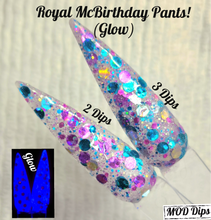 Load image into Gallery viewer, Royal McBirthday Pants! (Glow)

