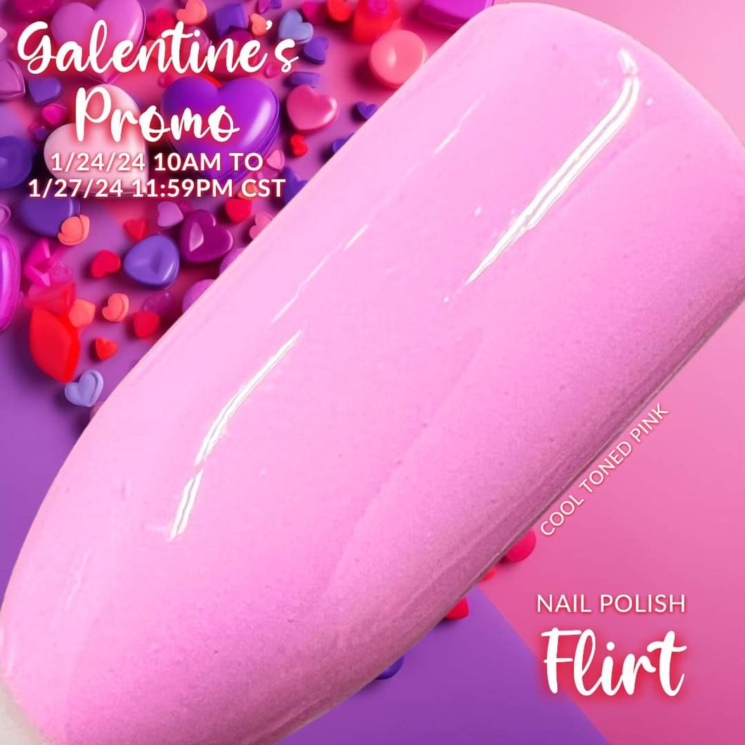Flirt Nail Polish - Sparkle & Co