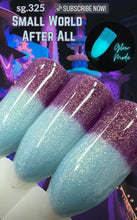 Load image into Gallery viewer, Sg.325 Small World After All (Temp &amp; Glow) Gel Polish - Sparkle &amp; Co
