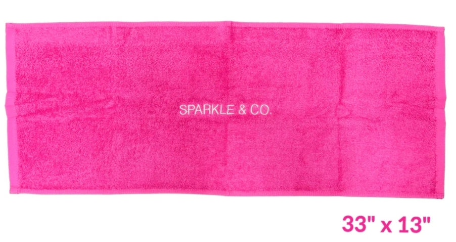 Hot Pink Towel - Sparkle & Co