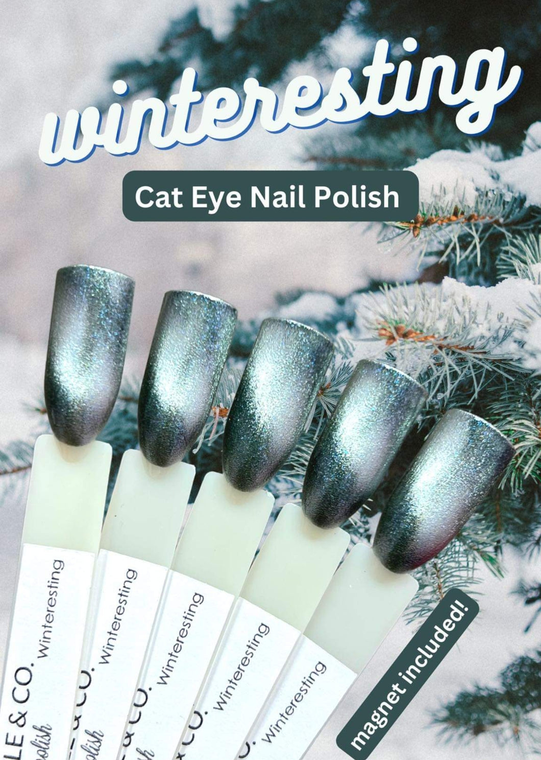 Winteresting Polish (Cat Eye) - Sparkle & Co