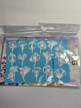Load image into Gallery viewer, Flower Themed Nail Decals
