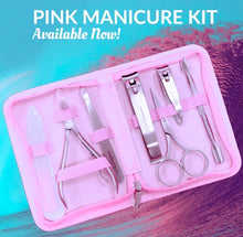 Load image into Gallery viewer, Pink Manicure Kit - Sparkle &amp; Co
