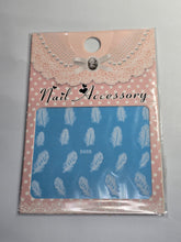 Load image into Gallery viewer, Feather Nail Decals
