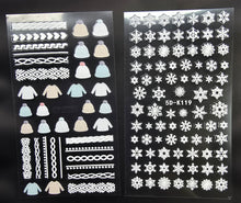 Load image into Gallery viewer, Sweater &amp; Snow Flake Decals  - Sparkle &amp; Co
