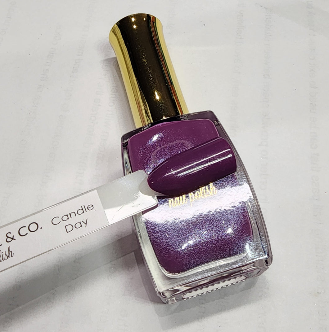 Candle Day Nail Polish - Sparkle & Co