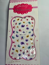 Load image into Gallery viewer, Flower Themed Nail Decals
