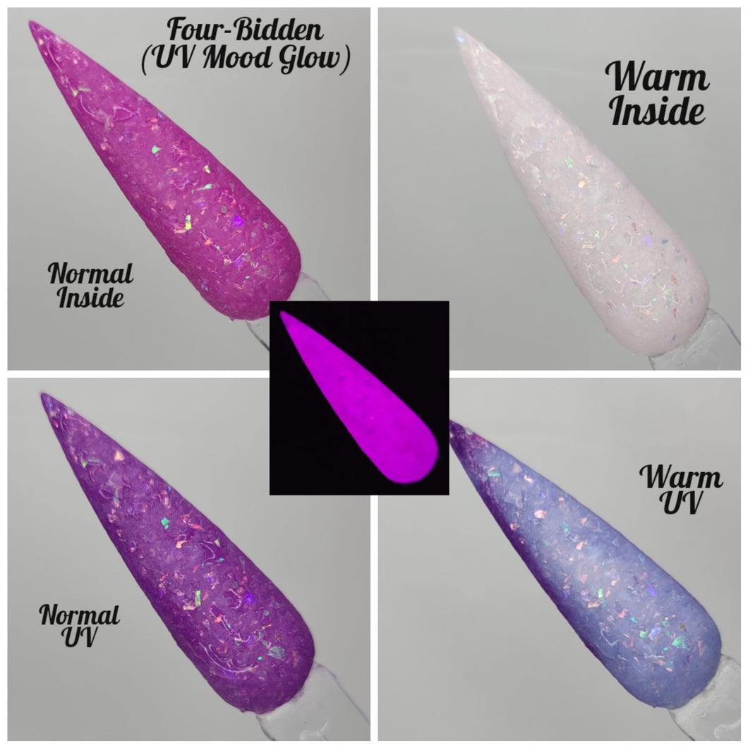 Four-bidden - (UV Mood Glow) (flakes)