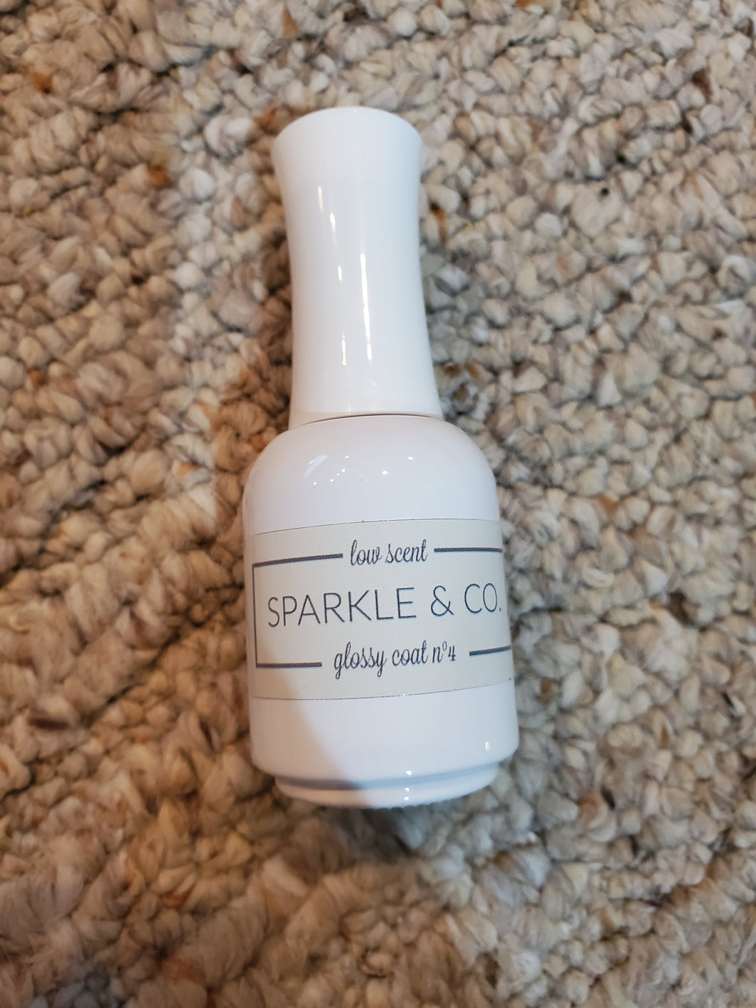 Sparkle & Co. Glossy Top Coat - Low Scent