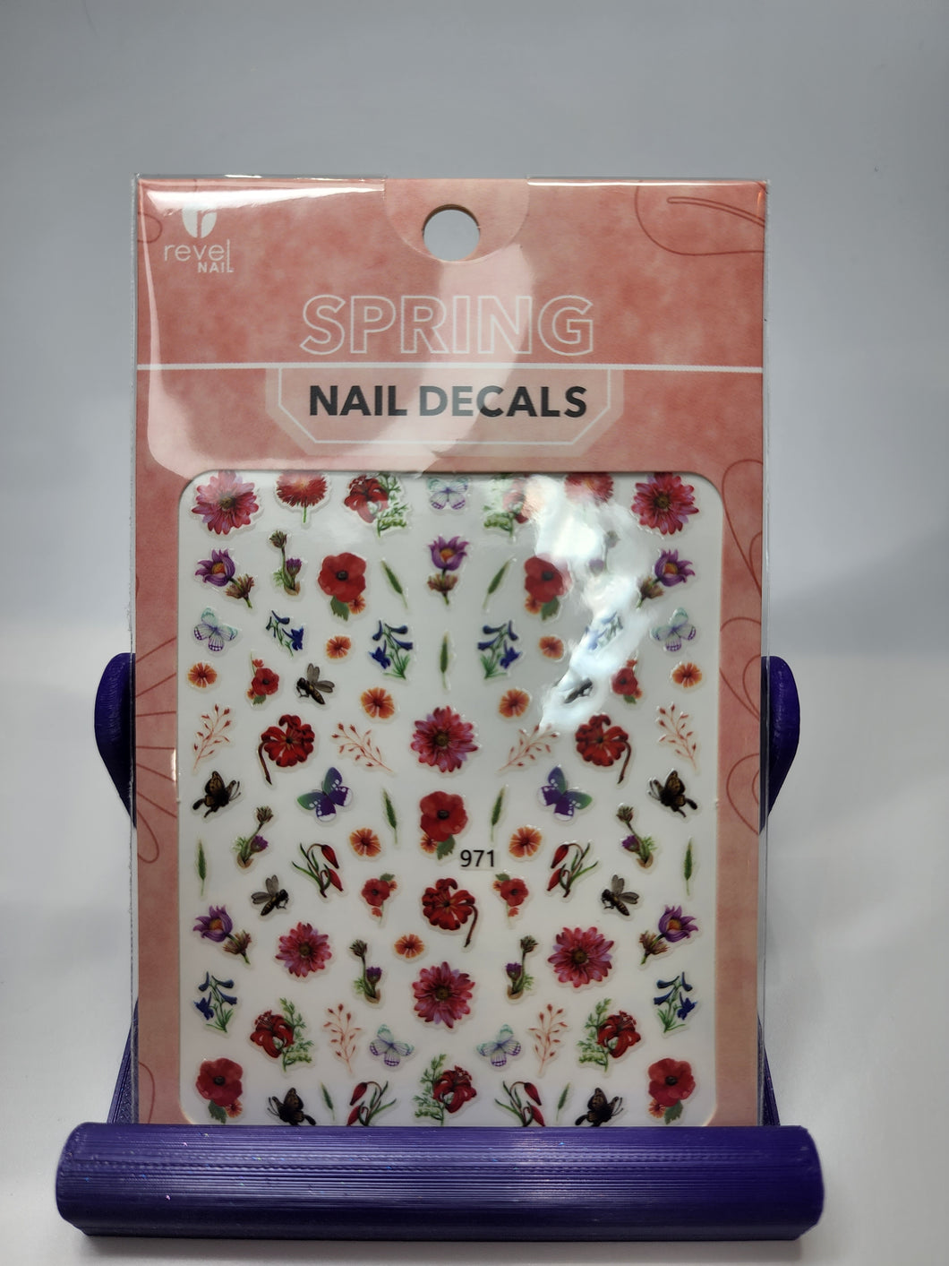 Spring Flower Nail Stickers