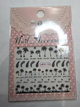 Load image into Gallery viewer, Palm Tree Nail Decals
