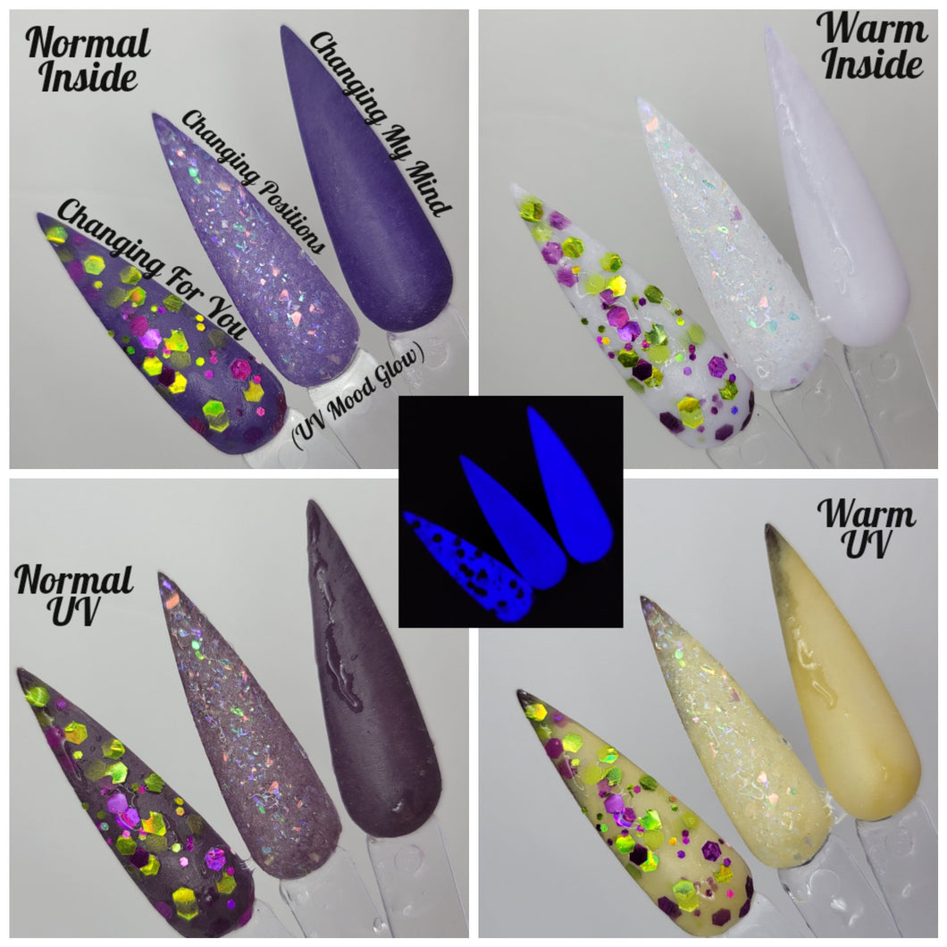 Changing Four You - (UV Mood Glow) (Glitter)