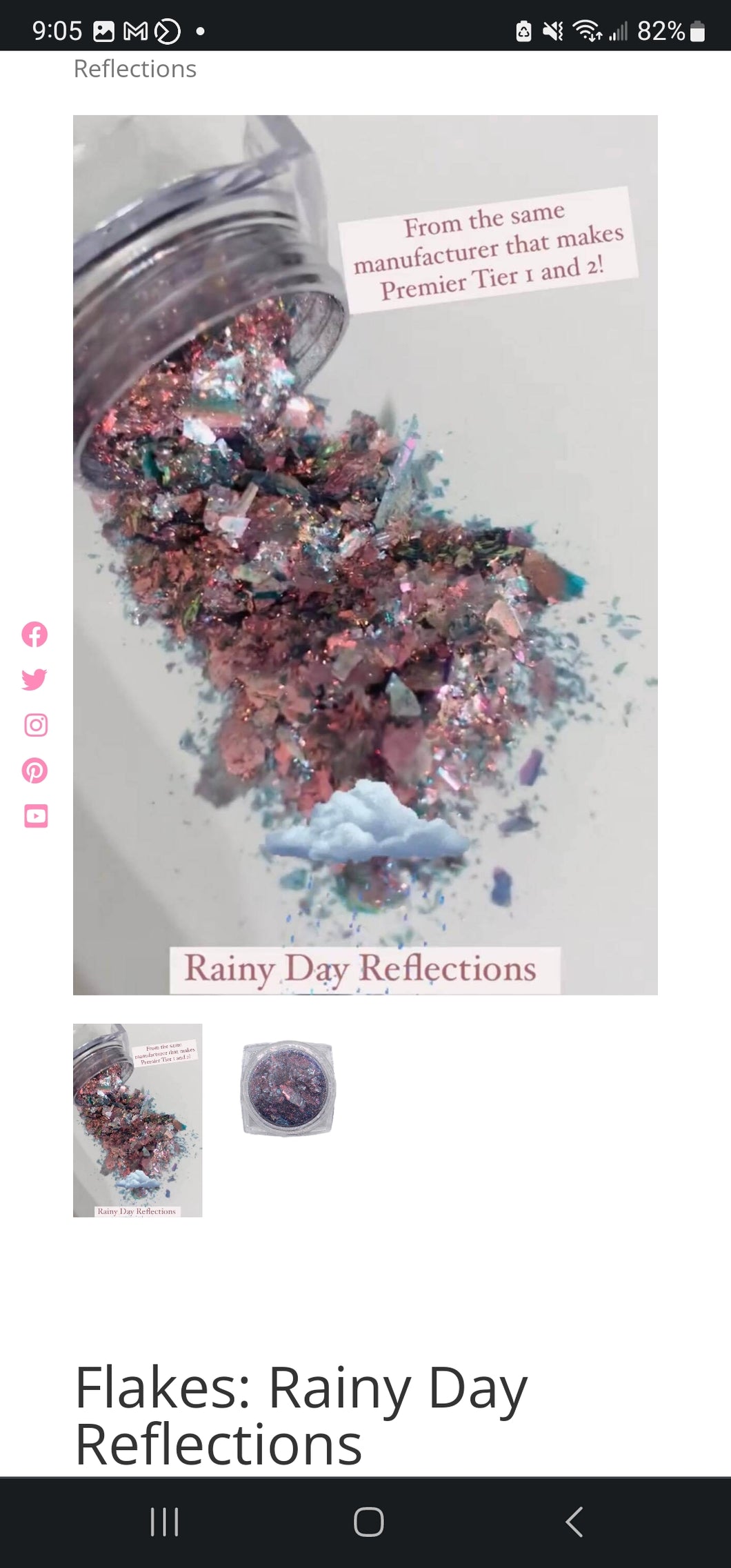 Rainy Day Reflections - Sparkle
